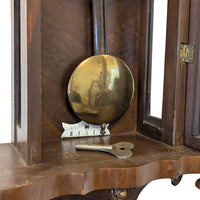 19th Century Walnut Wall Regulator 8-Day Clock