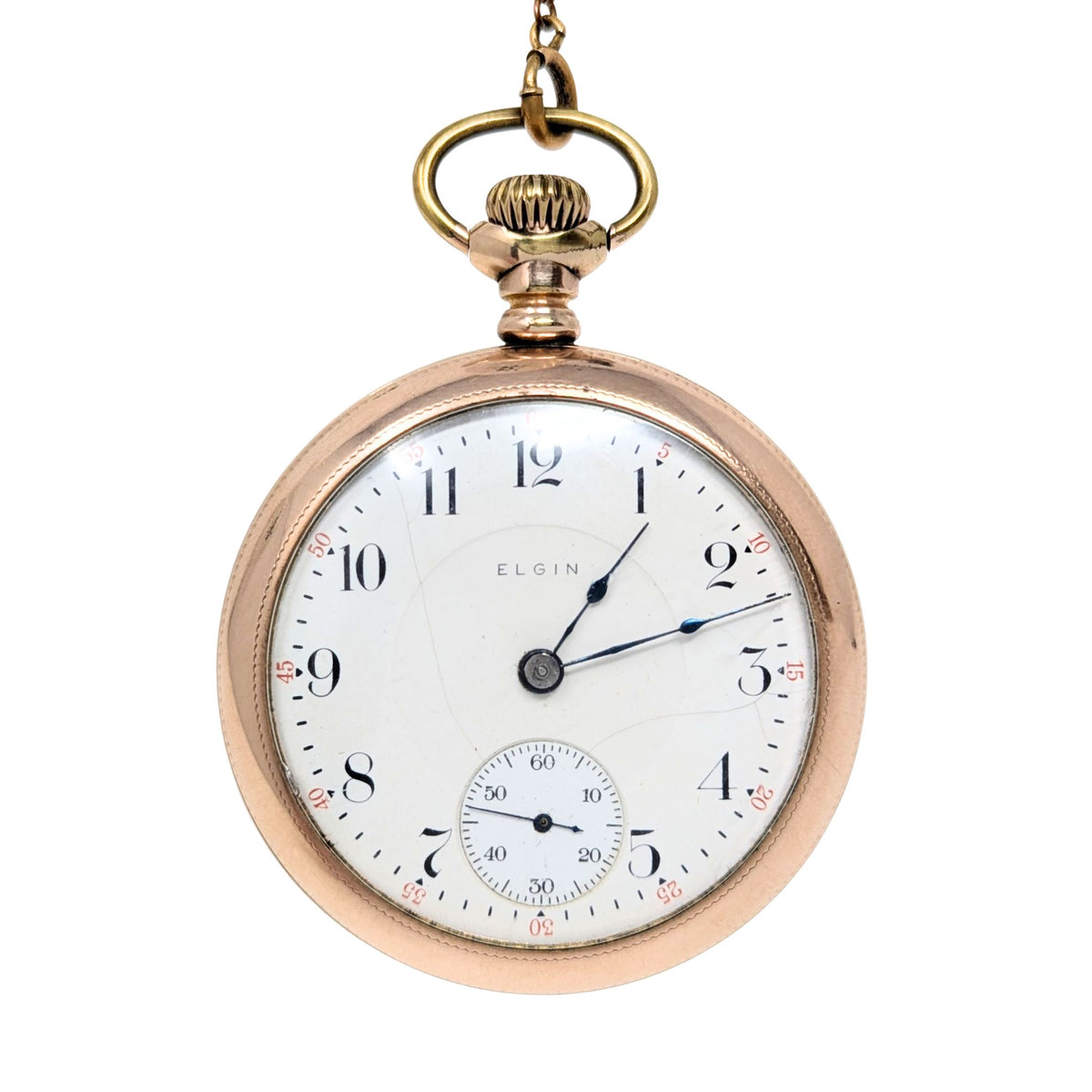 Elgin 1908 Grade-336 Model-5 GF 18s 17j Pocket Watch (Running)