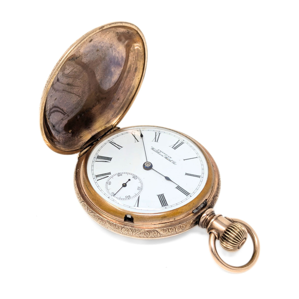 Waltham Grade-1 Model-1883 18s 7j Elk Hunter GF Pocket Watch (Running)