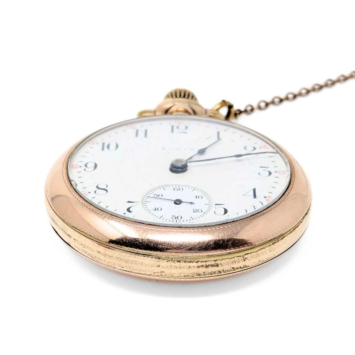 Elgin 1908 Grade-336 Model-5 GF 18s 17j Pocket Watch (Running)