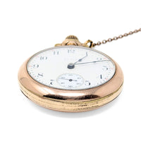 Elgin 1908 Grade-336 Model-5 GF 18s 17j Pocket Watch (Running)