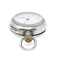 American Watch Co Sterling 1883 18s 7j Coin Silver Pocket Watch (Running)