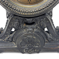 Seth Thomas 1910 Metal Mantel Alarm Clock - Not Working
