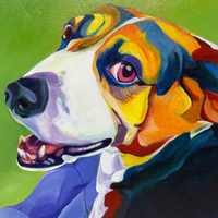"Lucy" Oil on Canvas by Adele Castillo, 2007