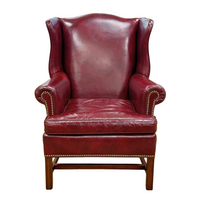 Hancock & Moore Williamsburg Leather Wingback Chair