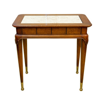 Weiman 1940's Marble Top End Table