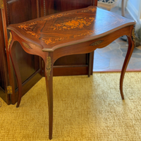Louis XV Rosewood Marquetry Center Table