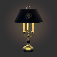 College of William & Mary Bouillotte Brass Desk Lamp by LaHart