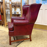Hancock & Moore Williamsburg Leather Wingback Chair