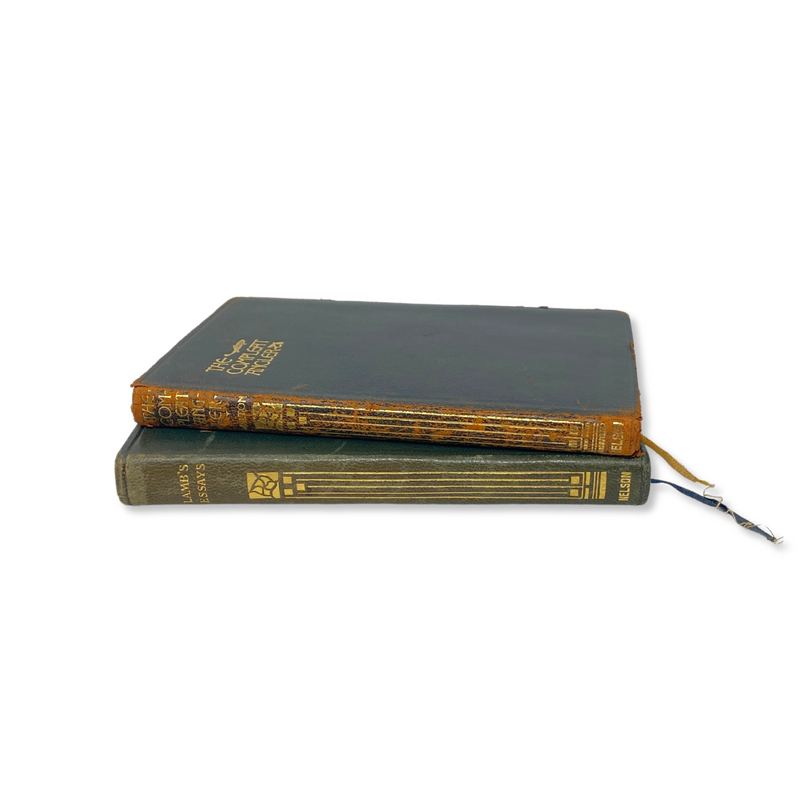 The Compleat Angler & Lamb's Essays Nelson Leather-Bound Books (Pair)