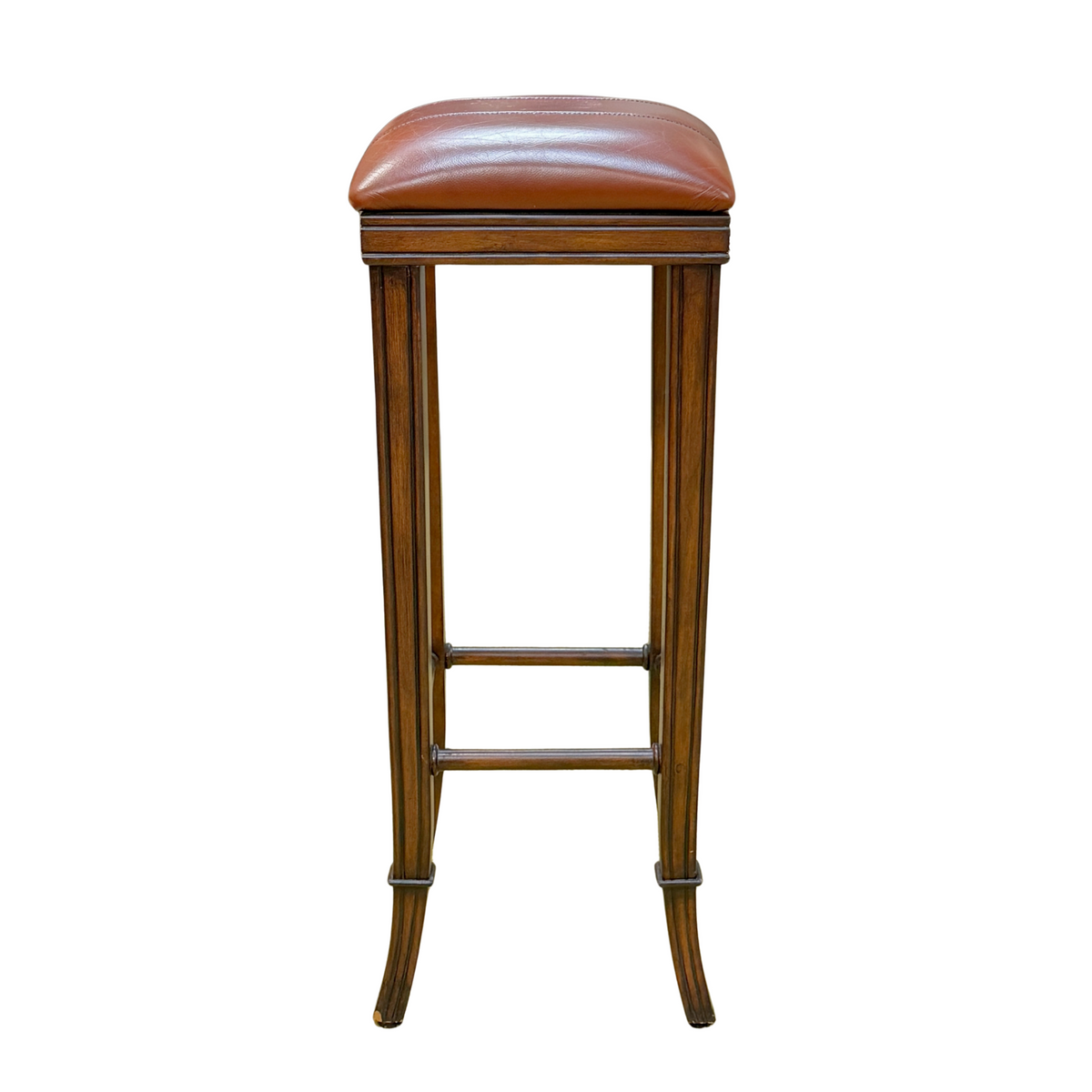 32" Leather Barstool