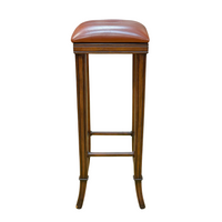32" Leather Barstool