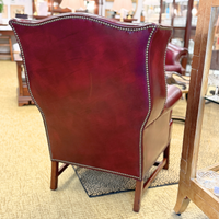 Hancock & Moore Williamsburg Leather Wingback Chair