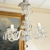 Vintage Crystal 5-Light Chandelier