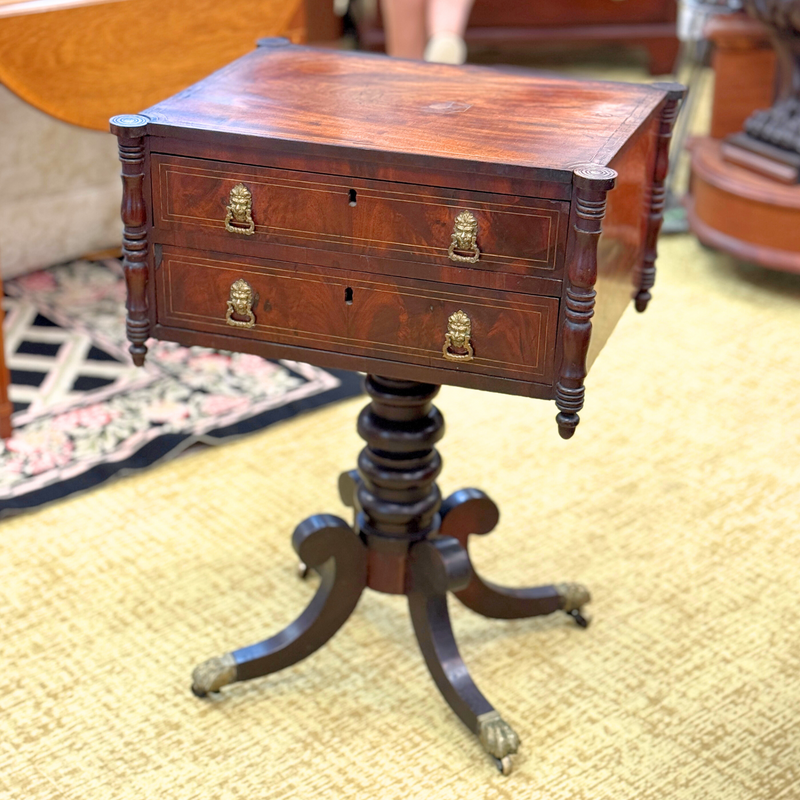 Early 19th C. Federal Work Table