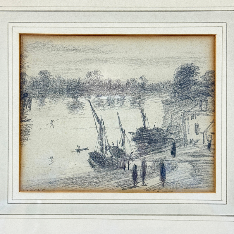 Pencil Sketch on Paper by William Henry Hunt, ca. 1830