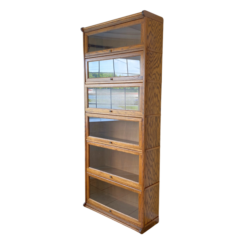 Reproduction Six Stack Barrister Bookcase