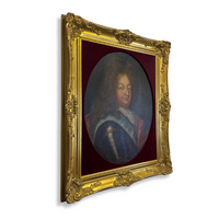 French School Portrait of Louis XIV after Hyacinthe Rigaud, ca. 1750
