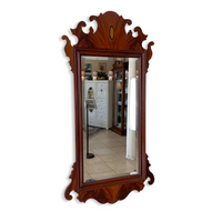 Heckman Inlaid Chippendale Mirror