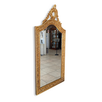 Antique Gilt Wall Mirror 22” x 46”