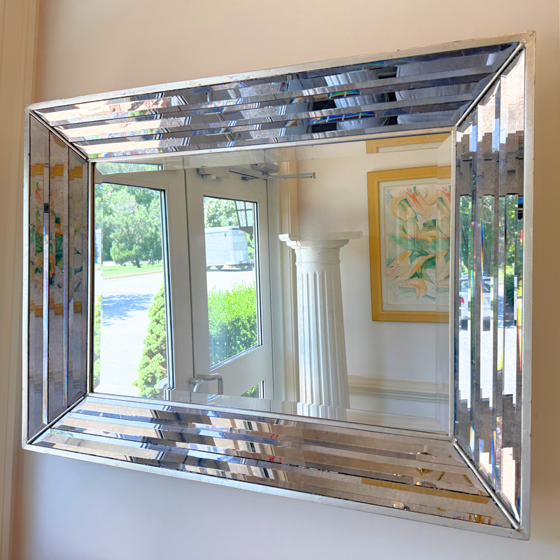 Bassett Stepped Beveled Mirror
