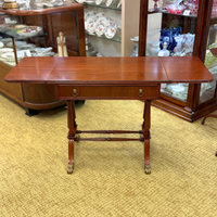 Vintage Sheraton Cherry Petite Library Table