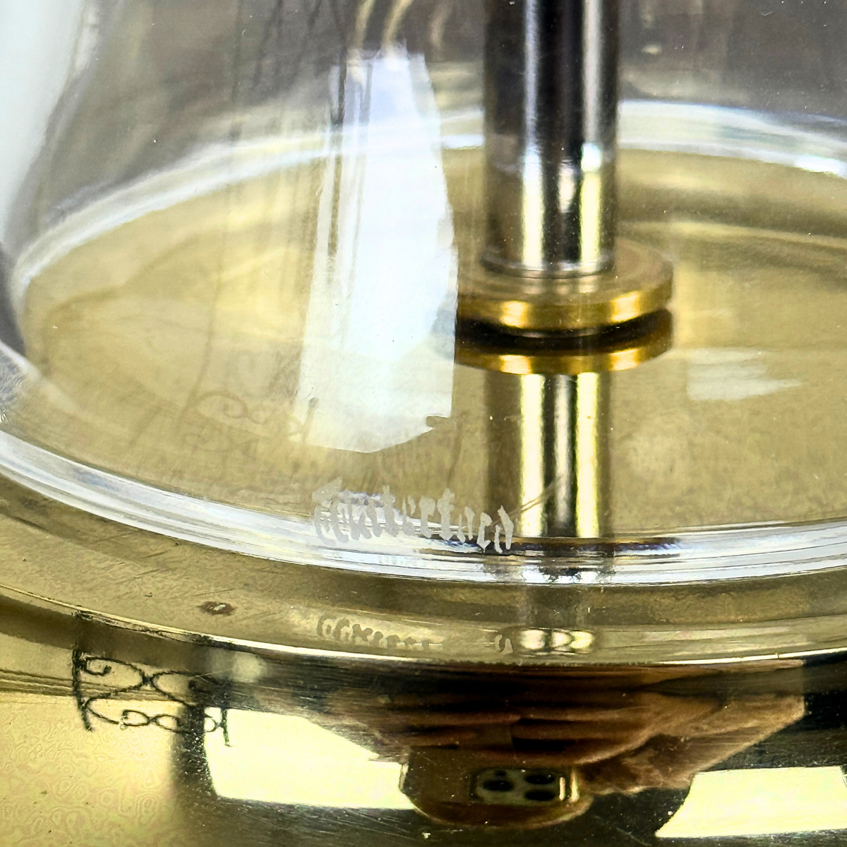 Waterford "Killeen" Crystal & Brass Table Lamp