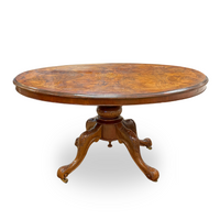Antique Italian Marquetry Inlaid Coffee Table