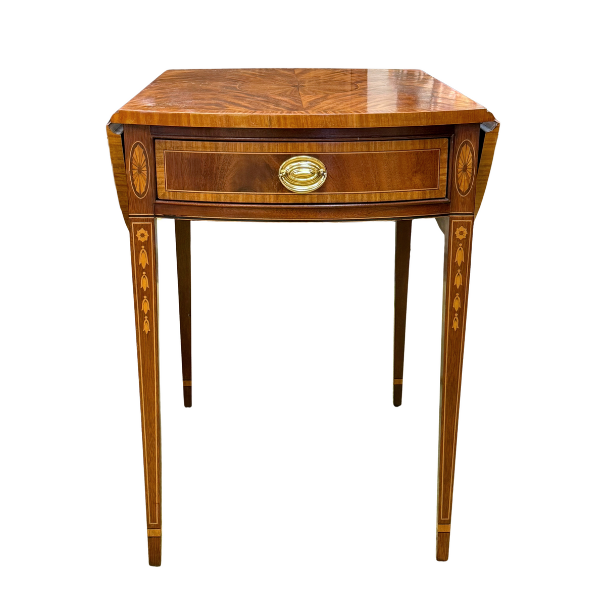 Councill Inlaid Federal Pembroke Table