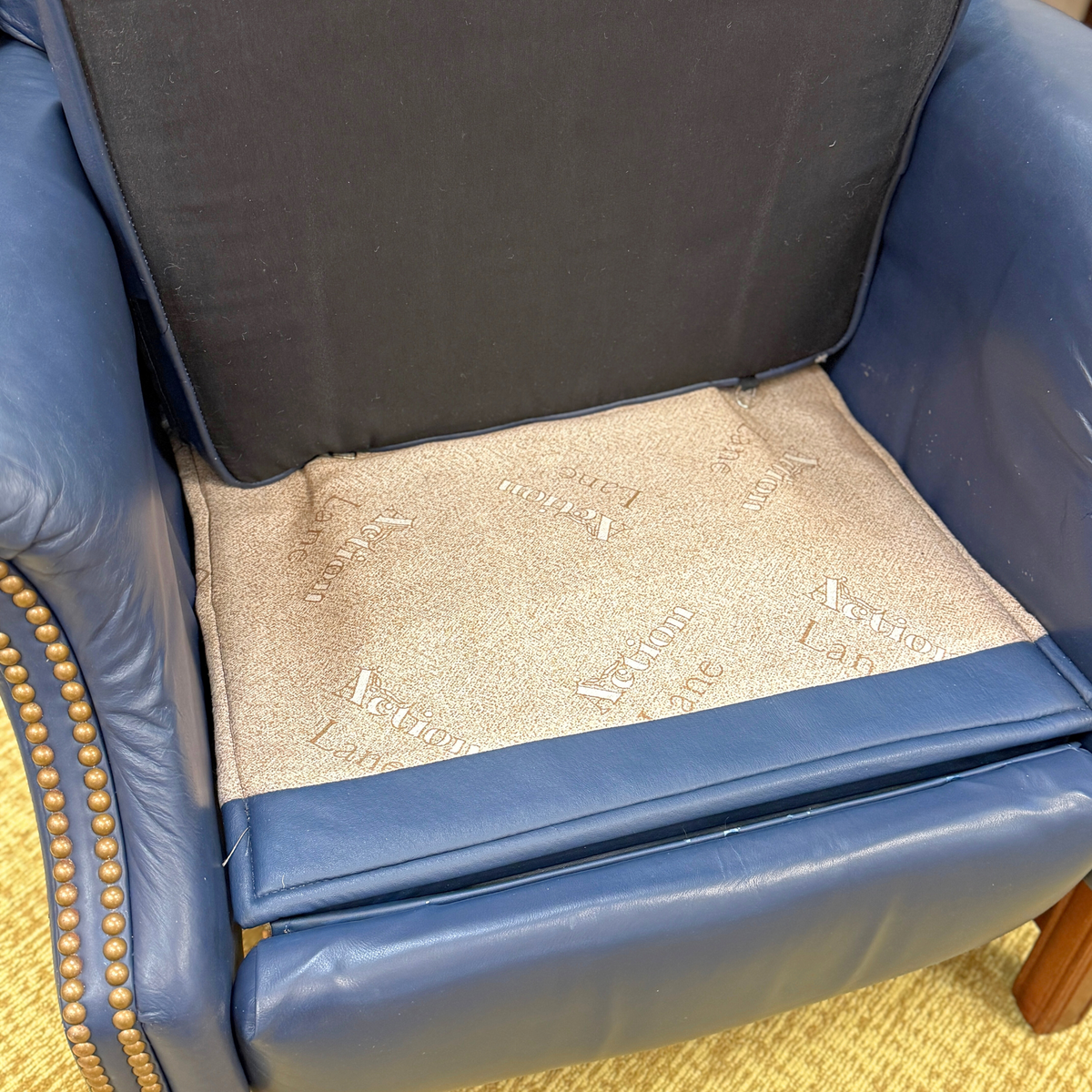 Lane Leather Wingback Recliner