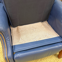 Lane Leather Wingback Recliner