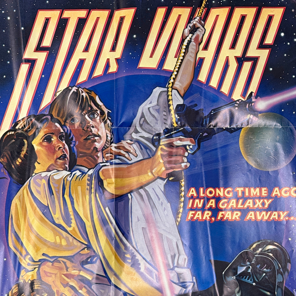 "Star Wars" 1978 NSS Style D Folded i-Sheet Movie Poster
