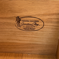 Henkel Harris #2353 Black Cherry Jamestown Colony Buffet