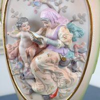 Ardalt-Lenwile Bisque Porcelain Urn Lamp, ca. 1945