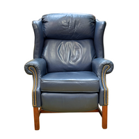 Lane Leather Wingback Recliner