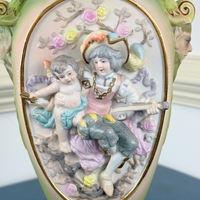 Ardalt-Lenwile Bisque Porcelain Urn Lamp, ca. 1945