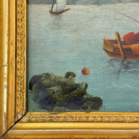 Oil on Canvas River Landscapes by Brielmayer (Pair), 1894