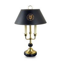 College of William & Mary Bouillotte Brass Desk Lamp by LaHart