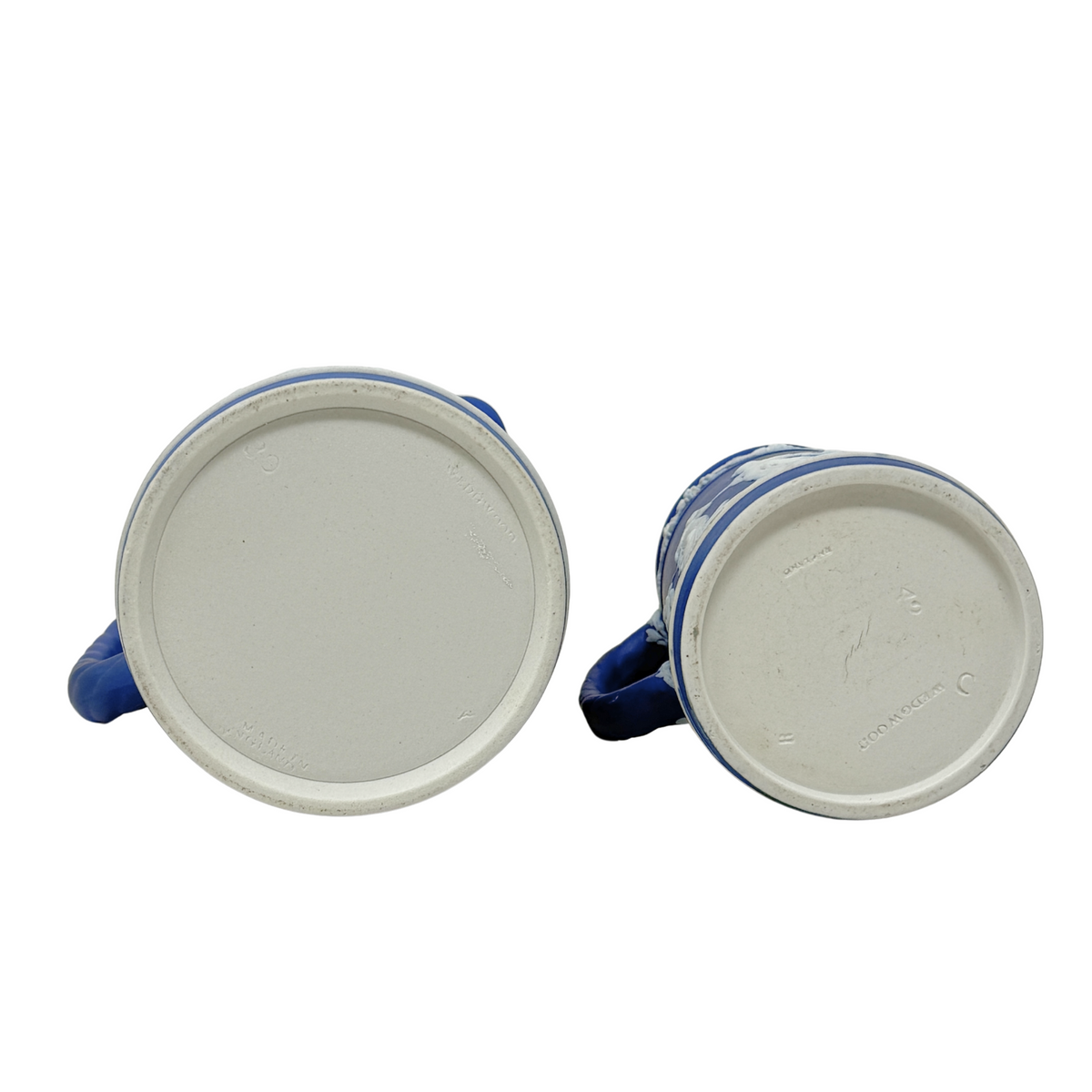 Wedgwood Jasperware Dark Blue Trojan 2pc Pitcher Set