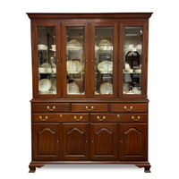Henkel Harris Mahogany 2pc China Cabinet