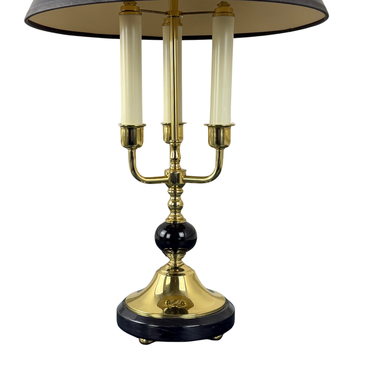 College of William & Mary Bouillotte Brass Desk Lamp by LaHart