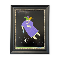 "Vino on High Velvet Dark Night Sky" Oil on Canvas by Martin LaBorde, 2008