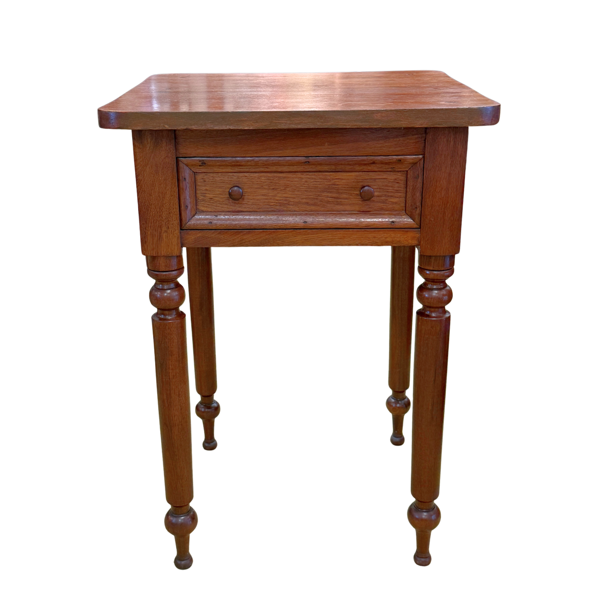 Antique Walnut Work Stand