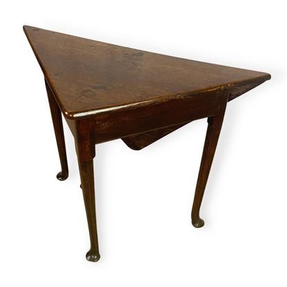 George I Oak Handkerchief Table, ca. 1730