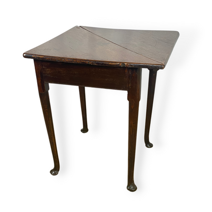 George I Oak Handkerchief Table, ca. 1730