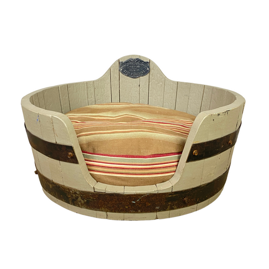 French Wine Barrel Dog / Pet Bed