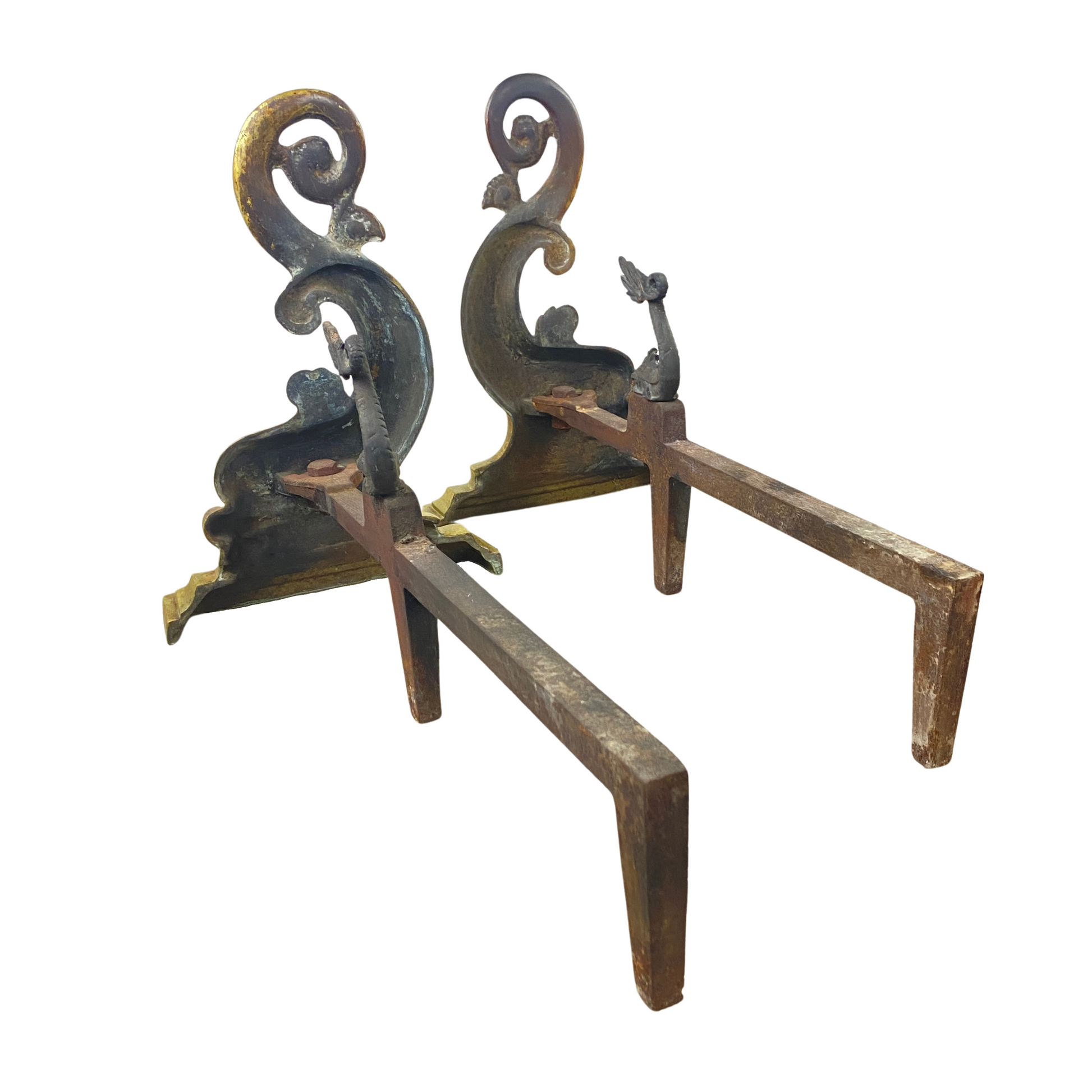 Sold at Auction: HARVIN VIRGINIA METALCRAFTERS CAST IRON & BRASS