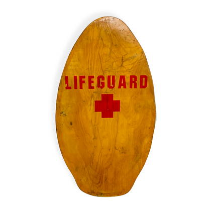 1960's Vintage Lifeguard Skim Board