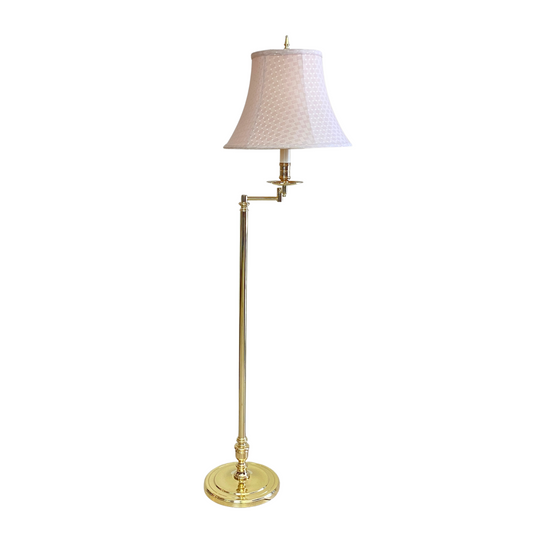 Baldwin Brass Swing Arm Floor Lamp
