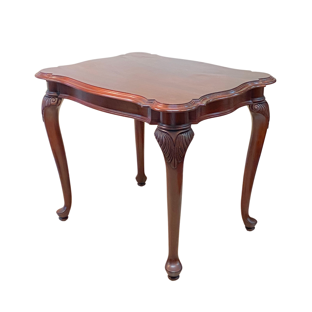 Knob Creek Chippendale Cherry End Tables